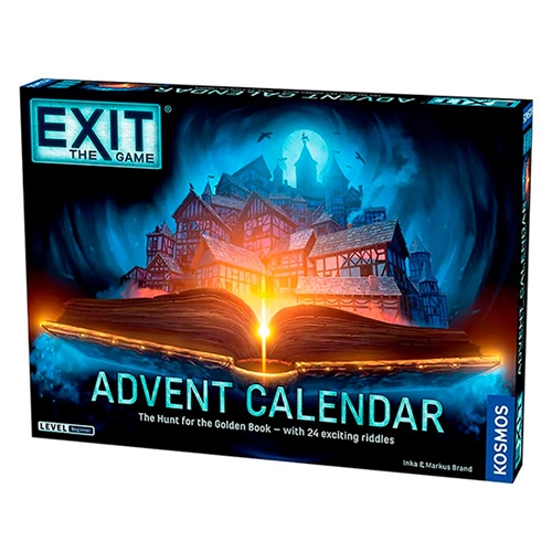 EXIT Advent Calendar - The Hunt for the Golden Book - Brætspil
